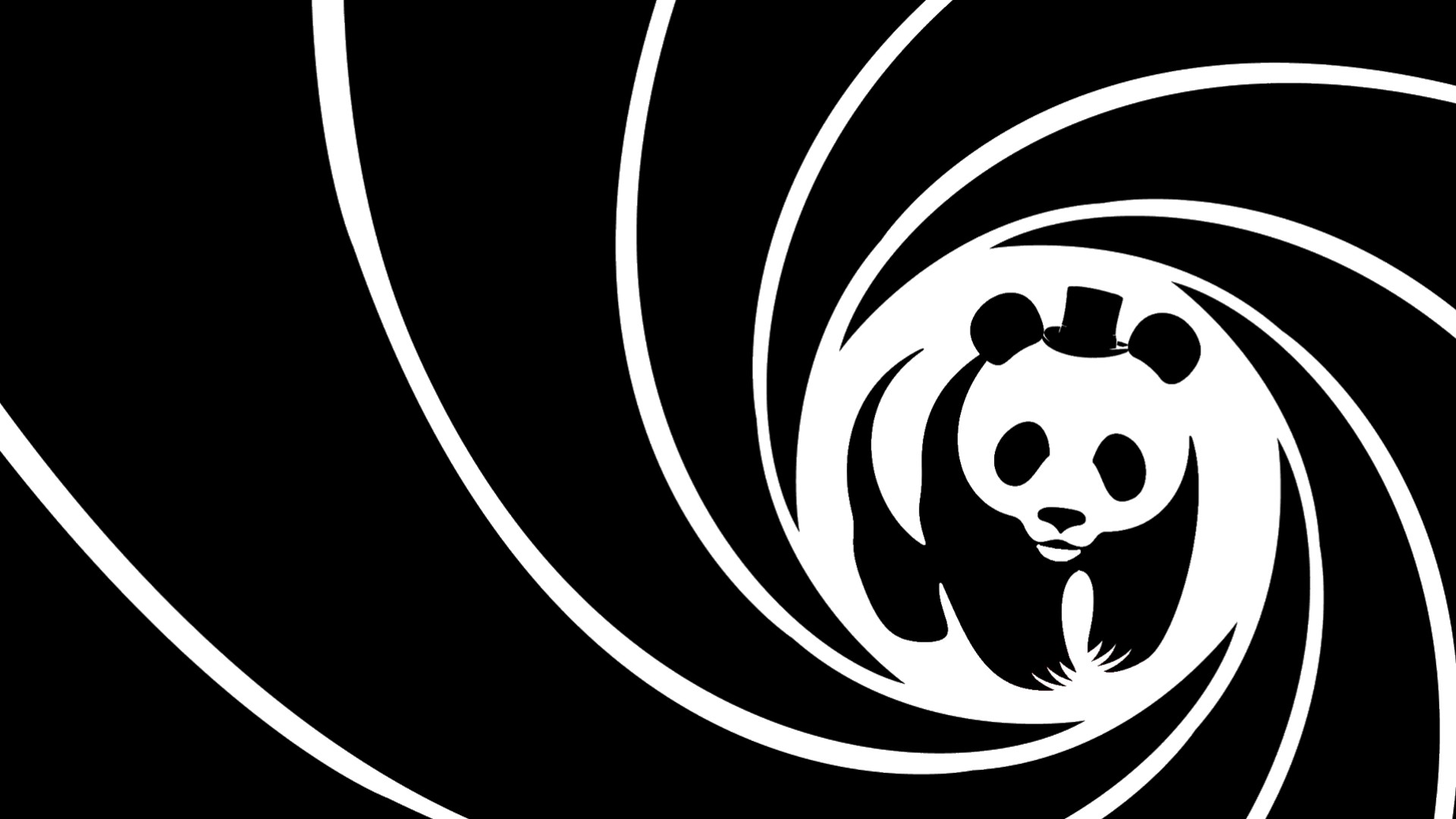 Cartoon Panda Wallpaper HD 1920x1080