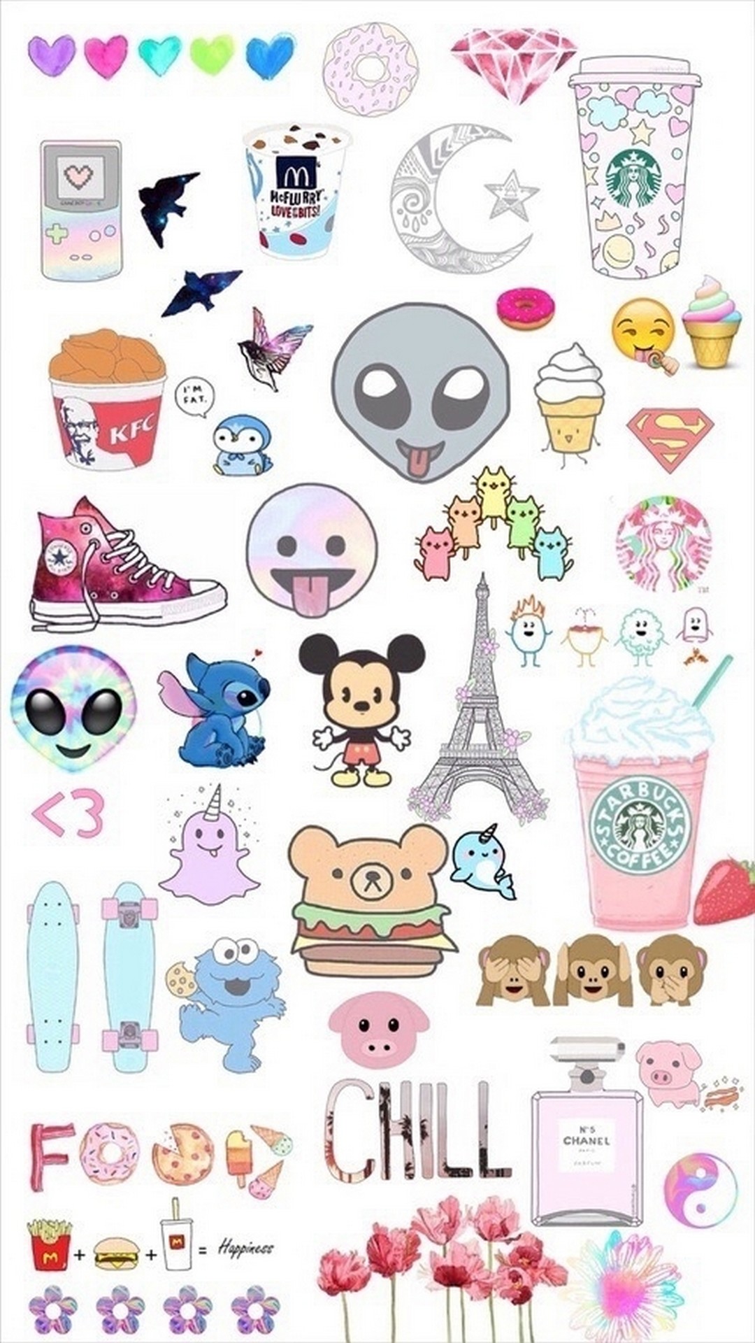 Cute Logo Wallpapers for Mobile 1080x1920