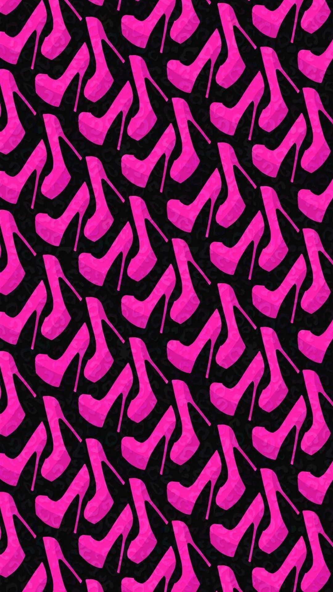 Pink High Heels Mobile Wallpaper 1080x1920