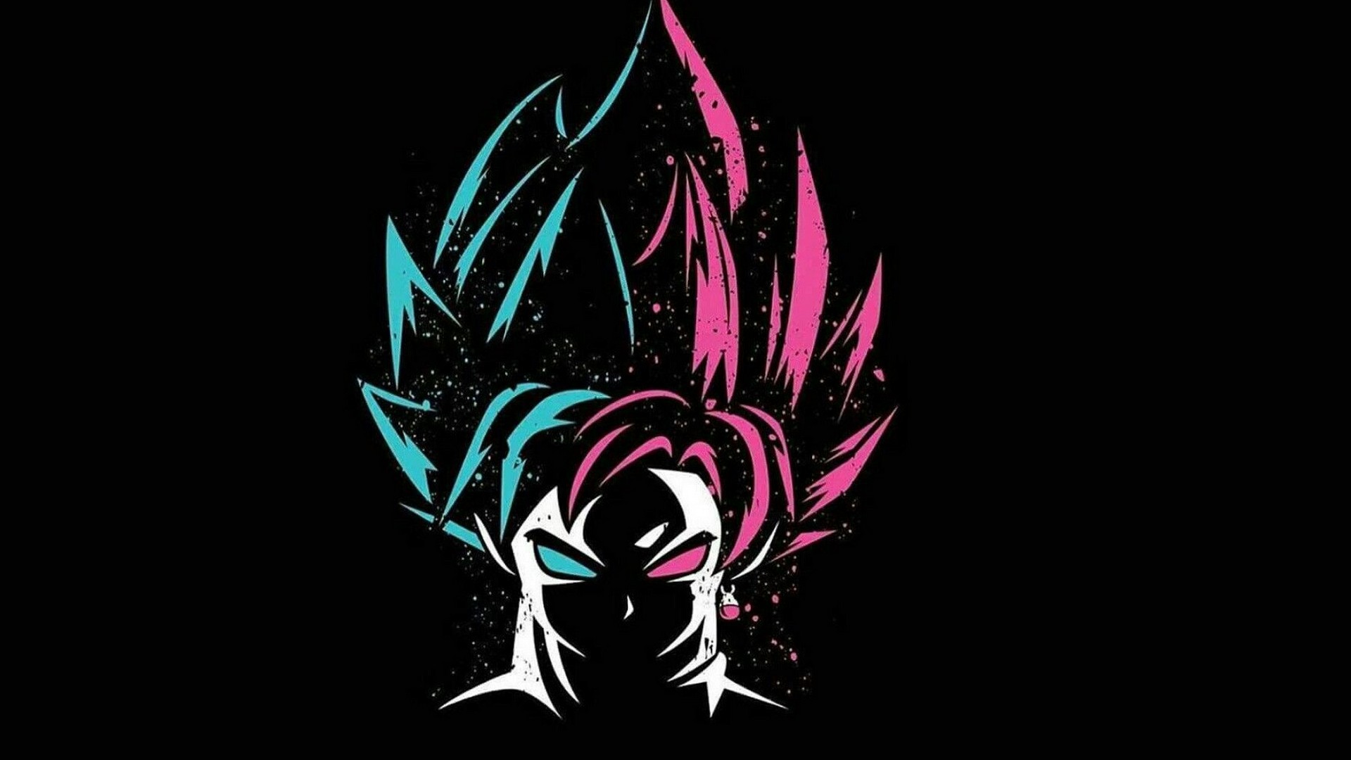 Black Goku Wallpaper with image resolution 1920x1080 pixel. You can use this wallpaper as background for your desktop Computer Screensavers, Android or iPhone smartphones