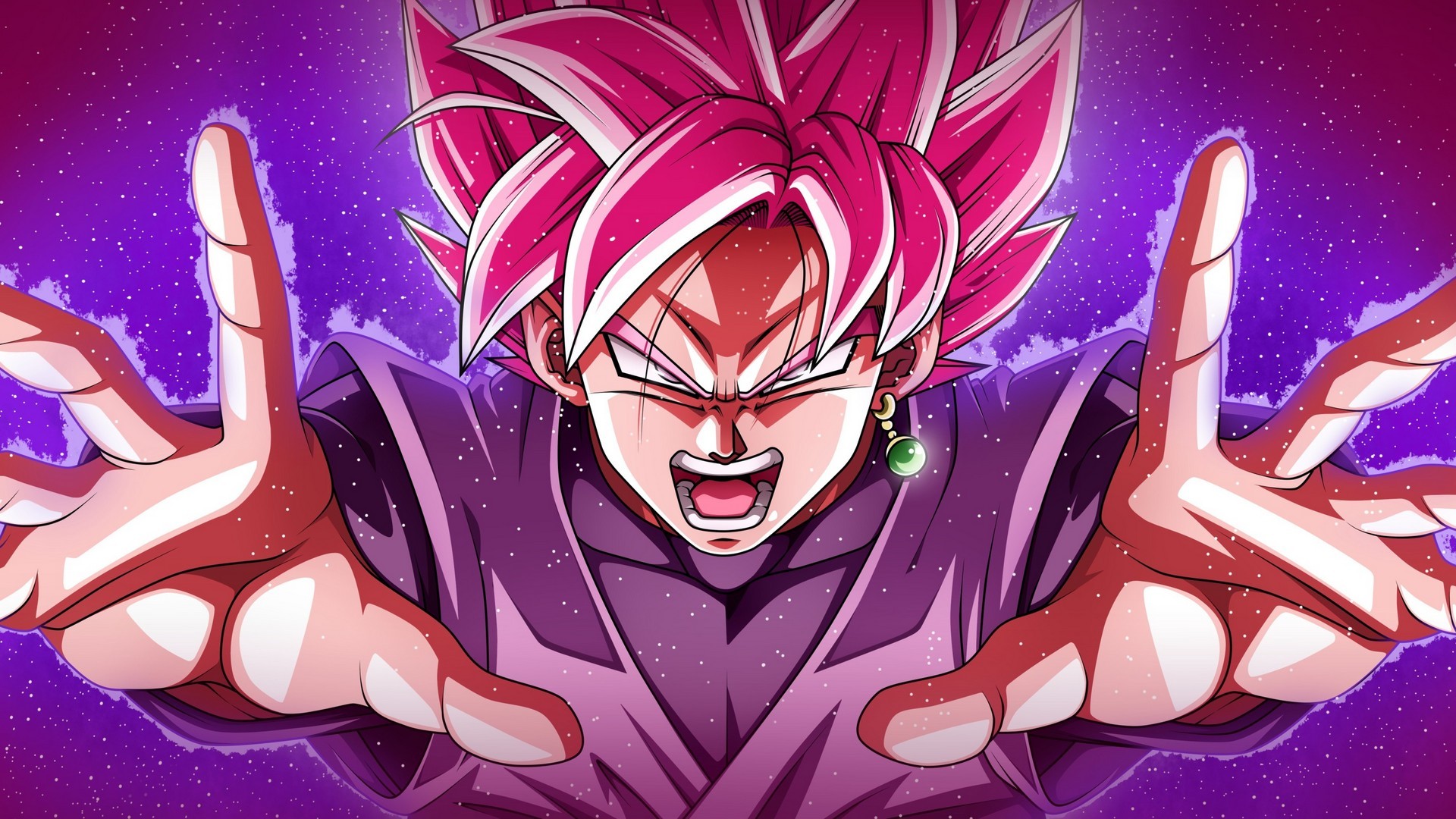 wallpaper for pc black goku