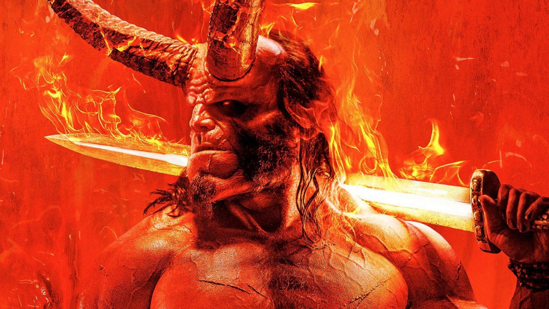 Hellboy 2019 Wallpaper with high-resolution 1920x1080 pixel. You can use this wallpaper for your Windows and Mac OS computers as well as your Android and iPhone smartphones