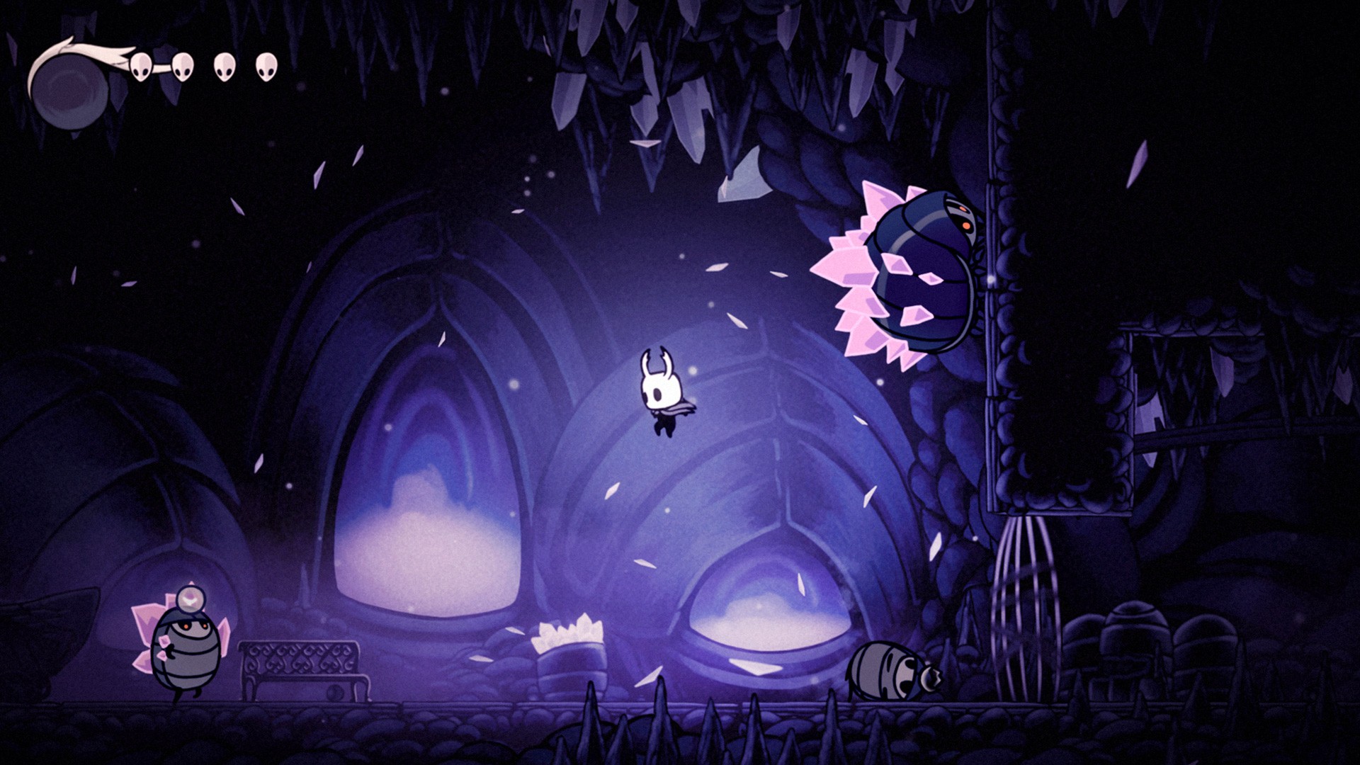 Wallpaper HD Hollow Knight Game with high-resolution 1920x1080 pixel. You can use this wallpaper for your Windows and Mac OS computers as well as your Android and iPhone smartphones