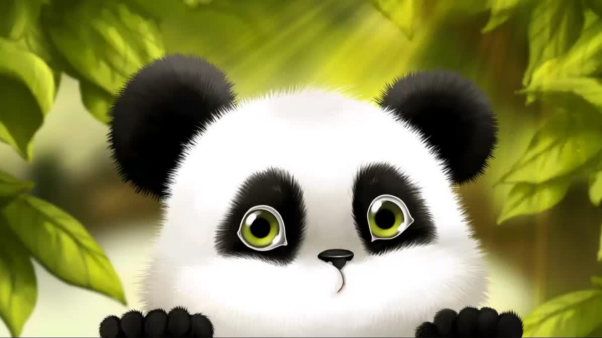 Cute Baby Panda Cartoon Wallpaper – Cute Wallpapers 2024