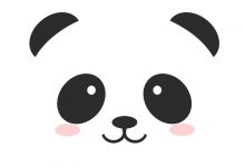 Cute Baby Panda Face Wallpaper