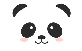 Cute Baby Panda Face Wallpaper