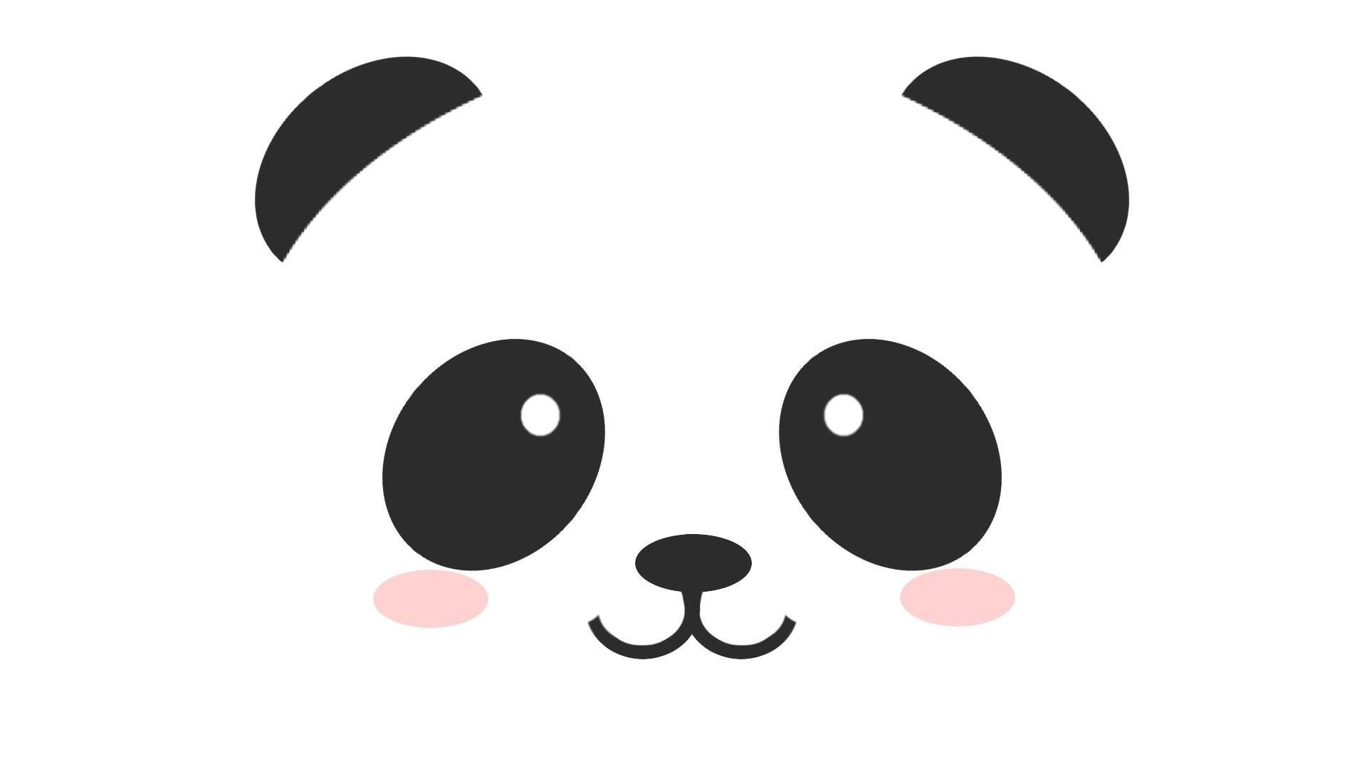 Cute Baby Panda Face Wallpaper 1920x1080