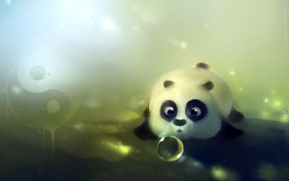 Cute Baby Panda Wallpaper HD