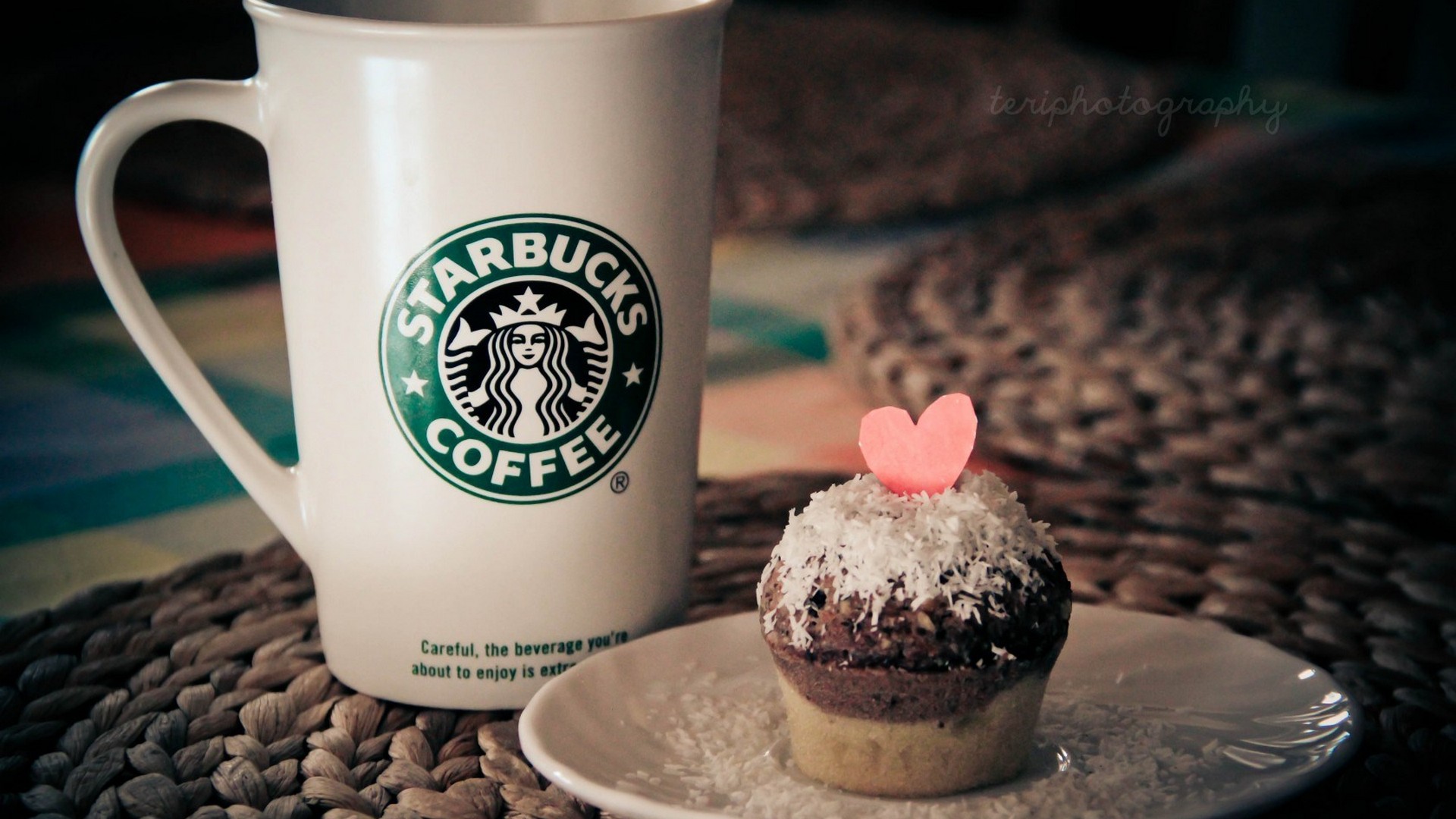 Cute Starbucks Wallpaper Mug Cup Cake