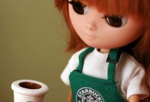 Doll Cute Starbucks Wallpaper