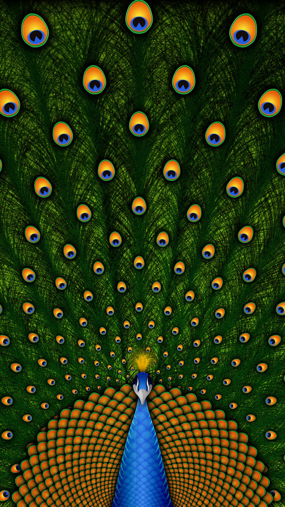 Peacock Cute Girly Wallpaper For iPhone 1080x1920