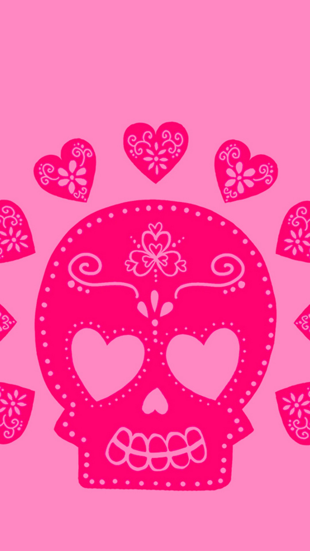 Skull Cute Girly Wallpaper Android