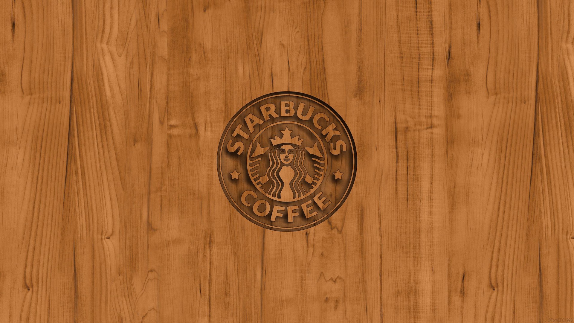 Wallpaper Cute Starbucks Coffee Logo 1920x1080