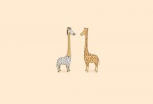 Cute Giraffe Zebra Wallpaper