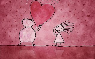 Cute Romantic Valentines Day Wallpaper
