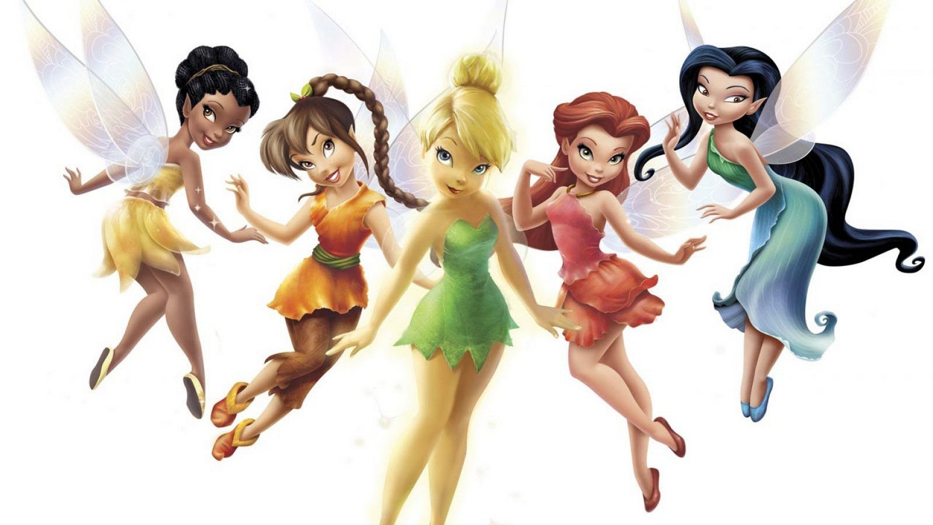 Cute Tinkerbells Wallpaper 1920x1080