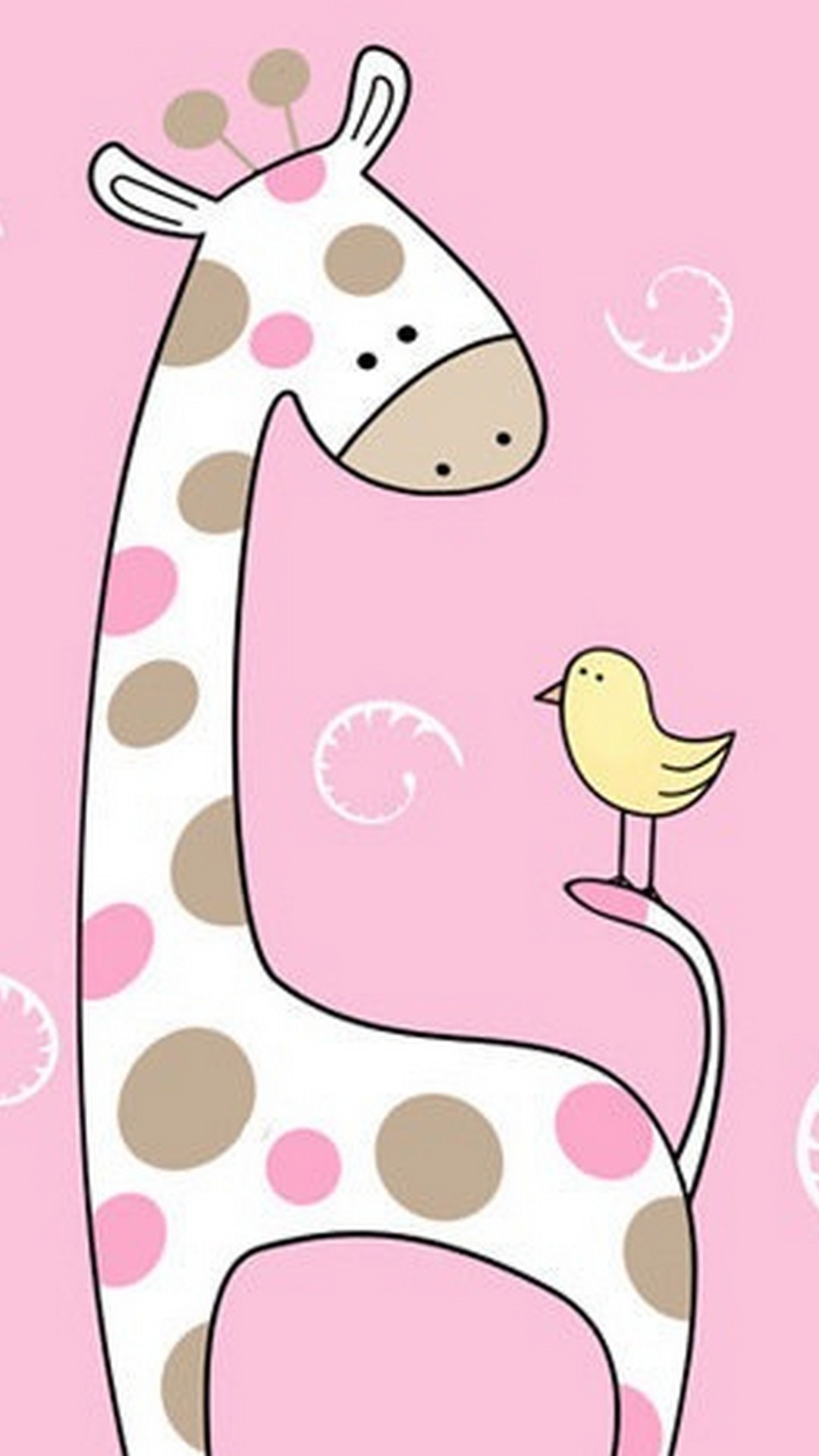Cute iPhone Wallpaper Giraffe