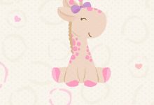 Giraffe Cute iPhone Wallpaper
