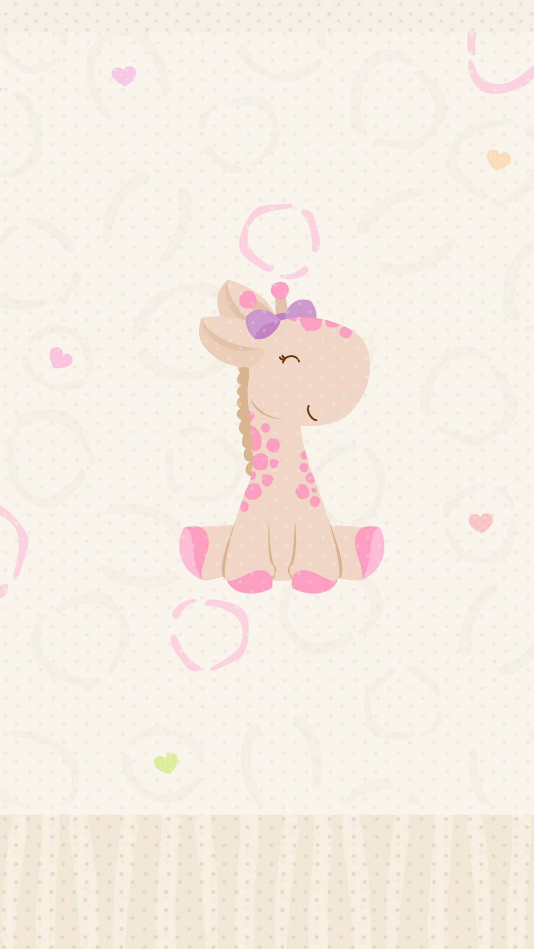 Giraffe Cute iPhone Wallpaper
