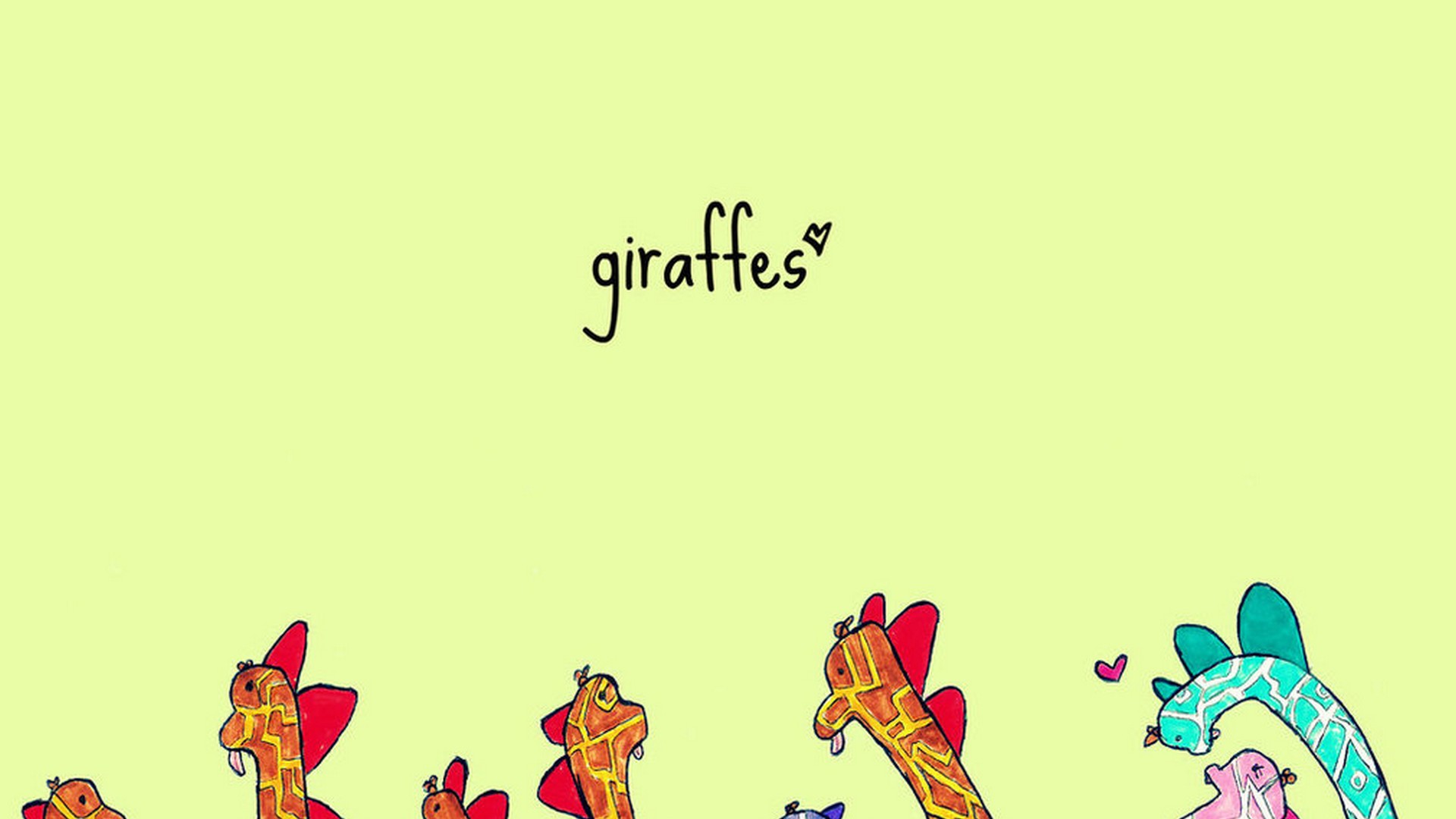 Giraffe Wallpaper Border