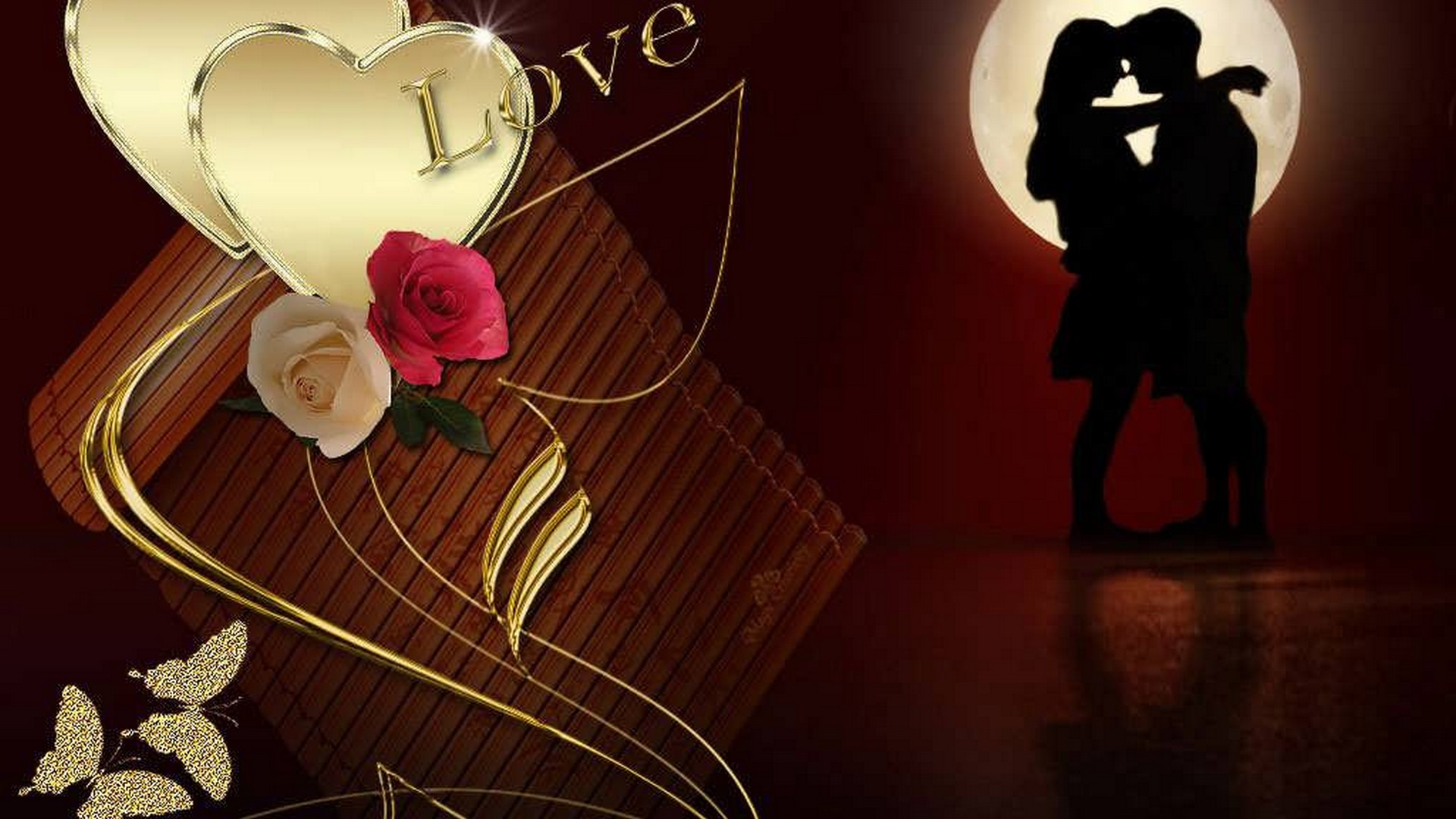 Romantic Valentine Day Wallpaper HD 1920x1080