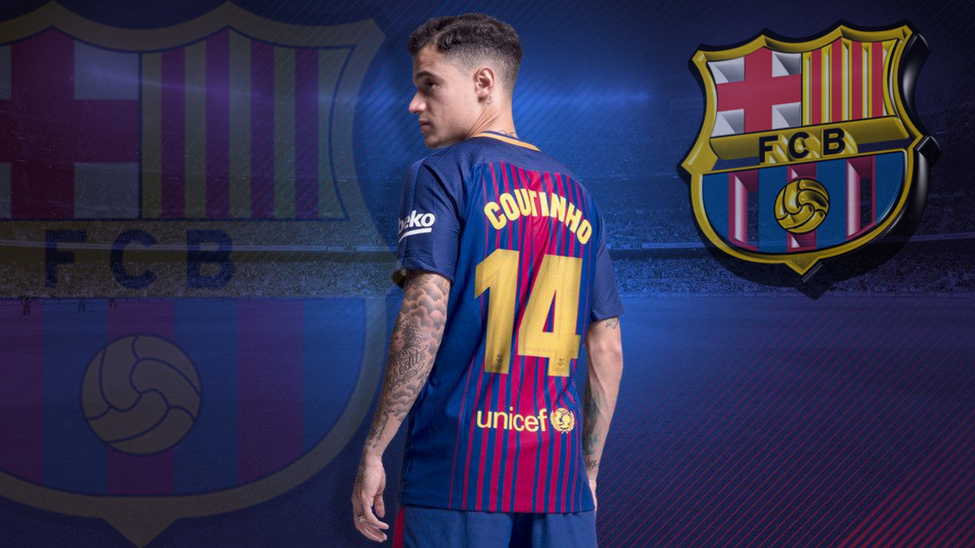 Coutinho Barcelona Wallpaper 1920x1080