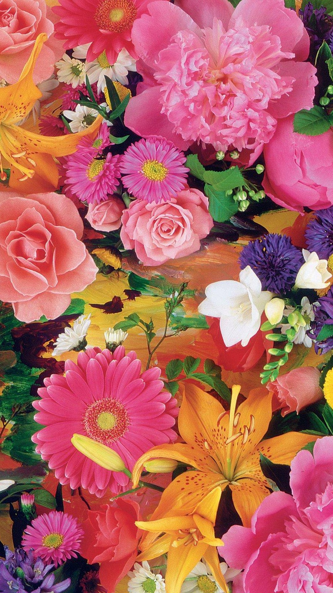 Cute Flower Cellphone Wallpaper Resolution 1080x1920