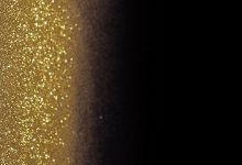 Gold Glitter Desktop Wallpaper