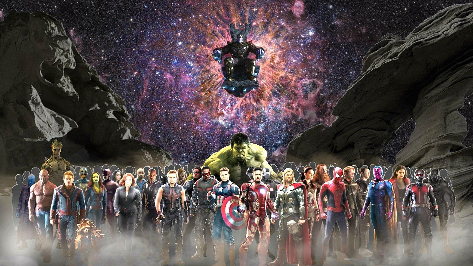 Avengers Infinity War Desktop Wallpaper 1920x1080