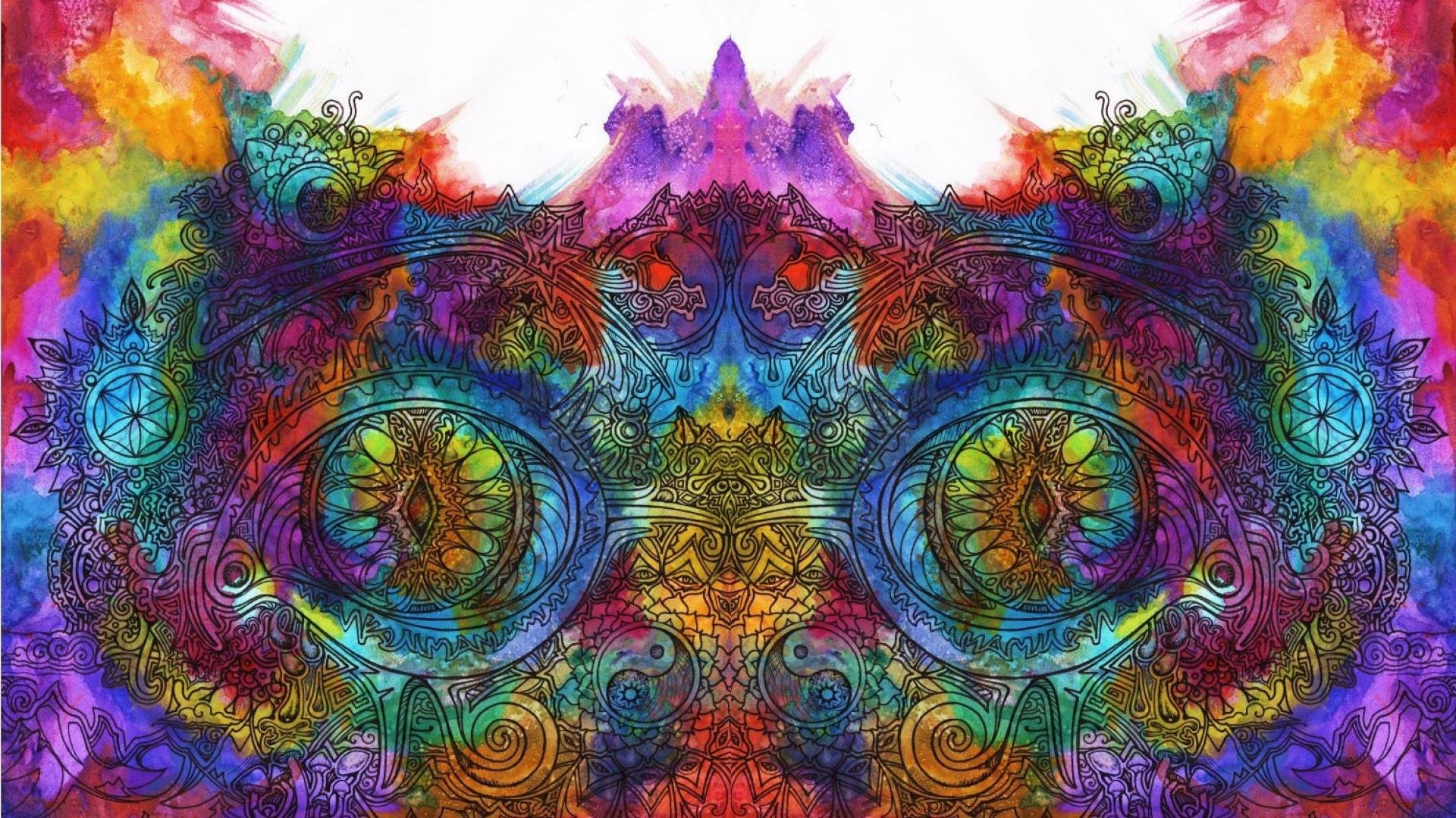 Desktop Wallpaper Psychedelic Resolution 1920x1080