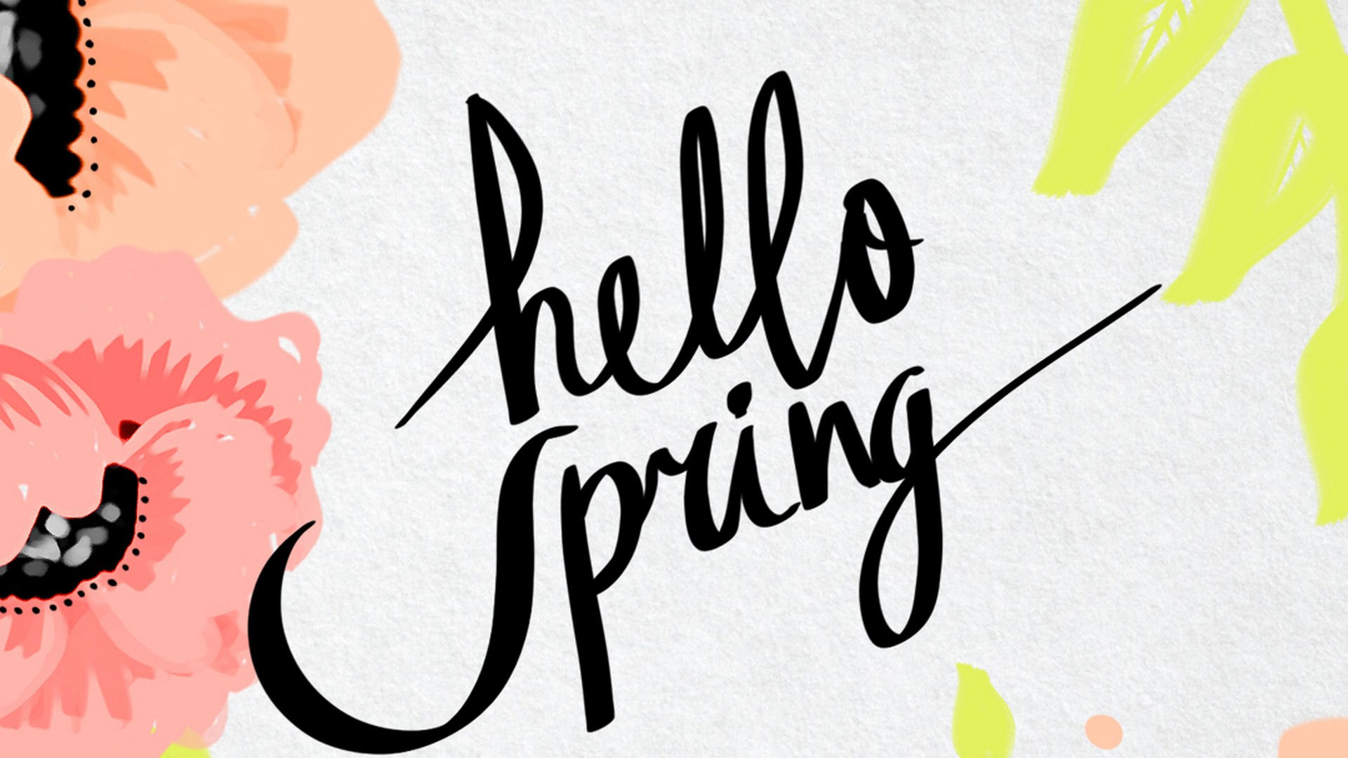 Wallpapers Hello Spring 1920x1080