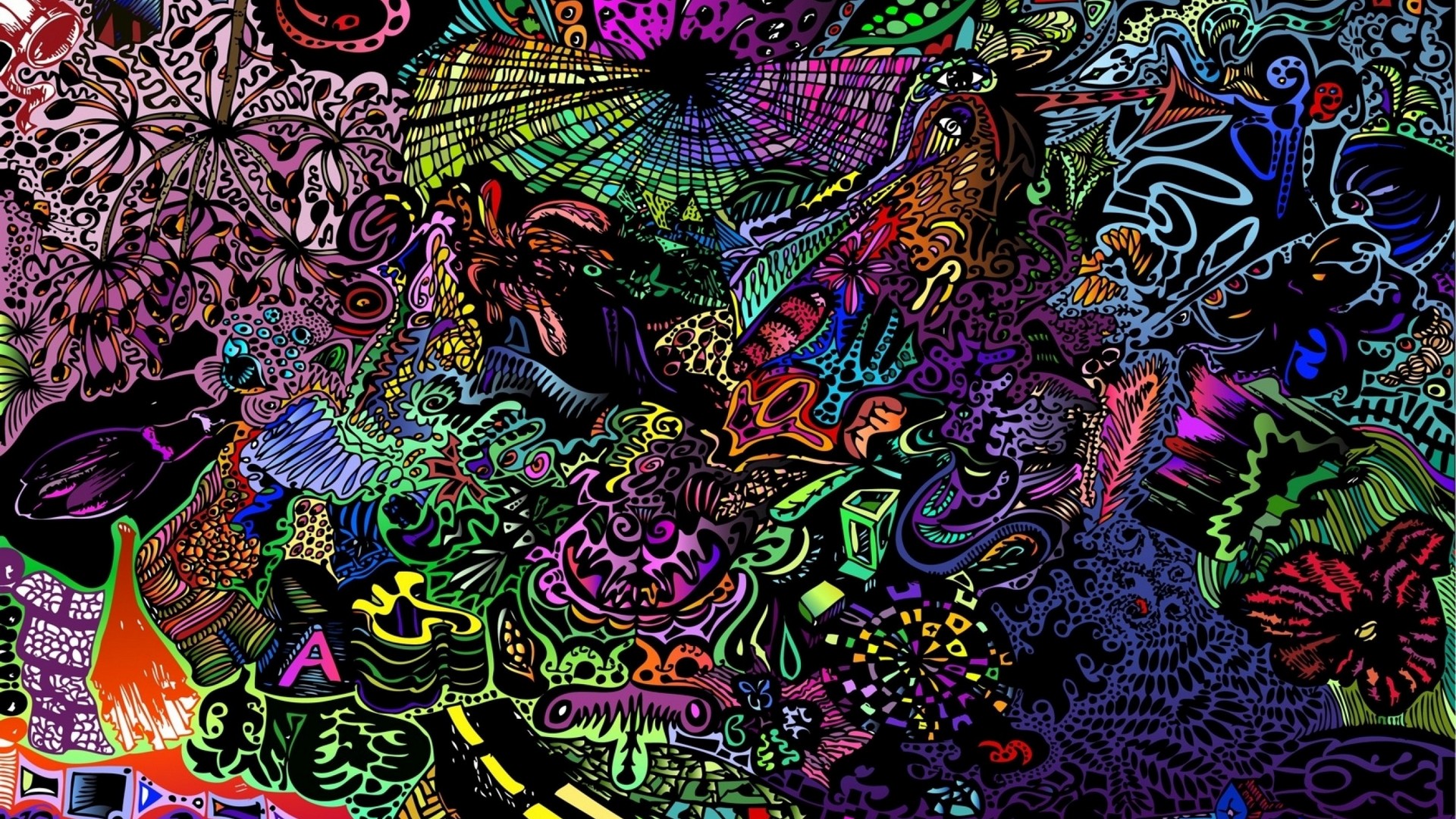 Trippy Desktop Wallpaper 1920x1080