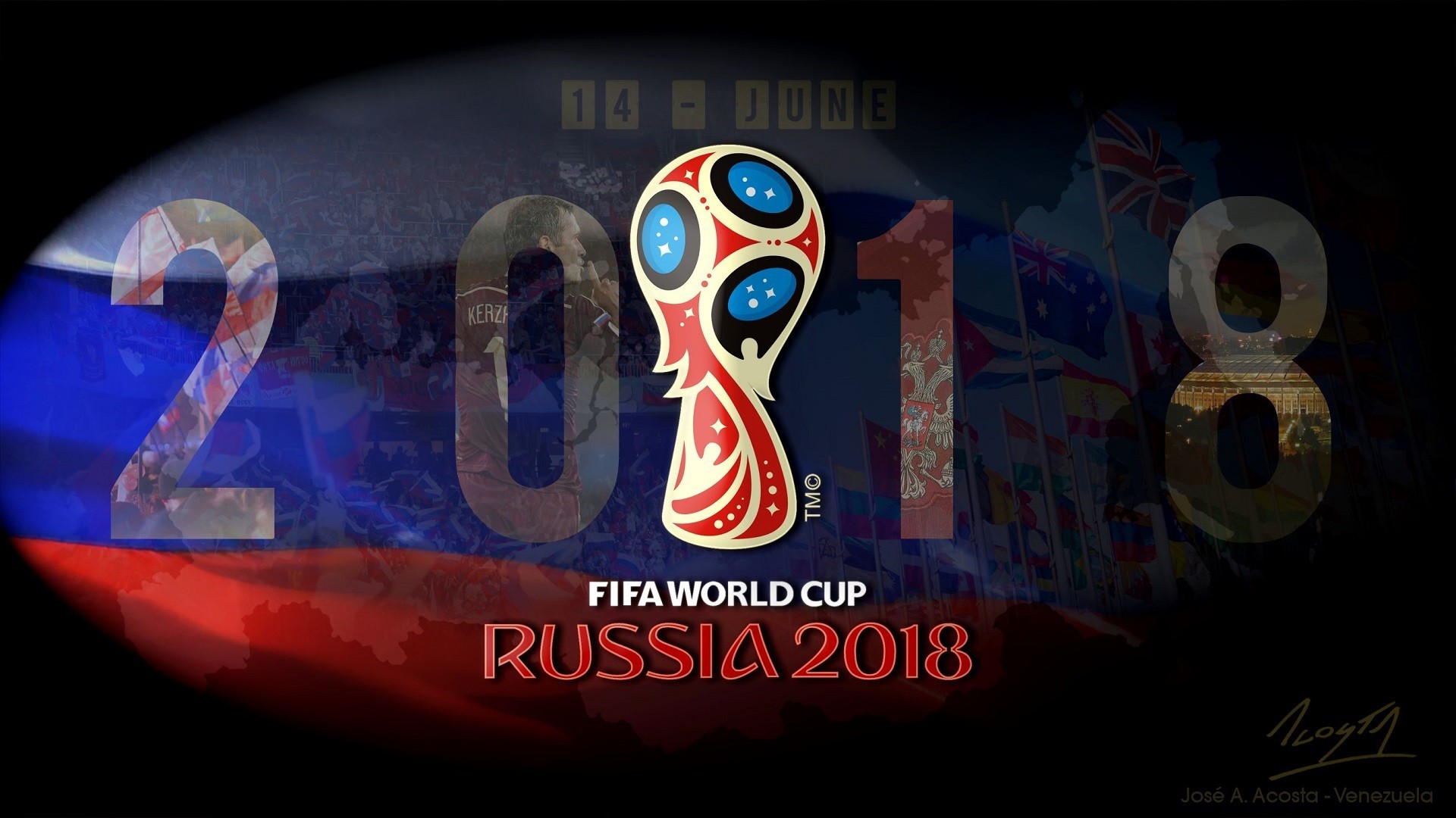 Wallpaper 2018 World Cup Desktop 1920x1080