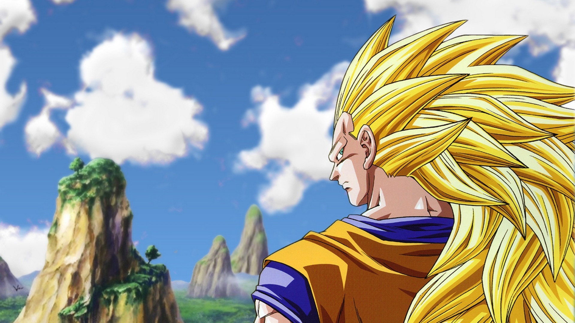 Best Goku SSJ3 Wallpaper with resolution 1920X1080 pixel. You can use this wallpaper as background for your desktop Computer Screensavers, Android or iPhone smartphones