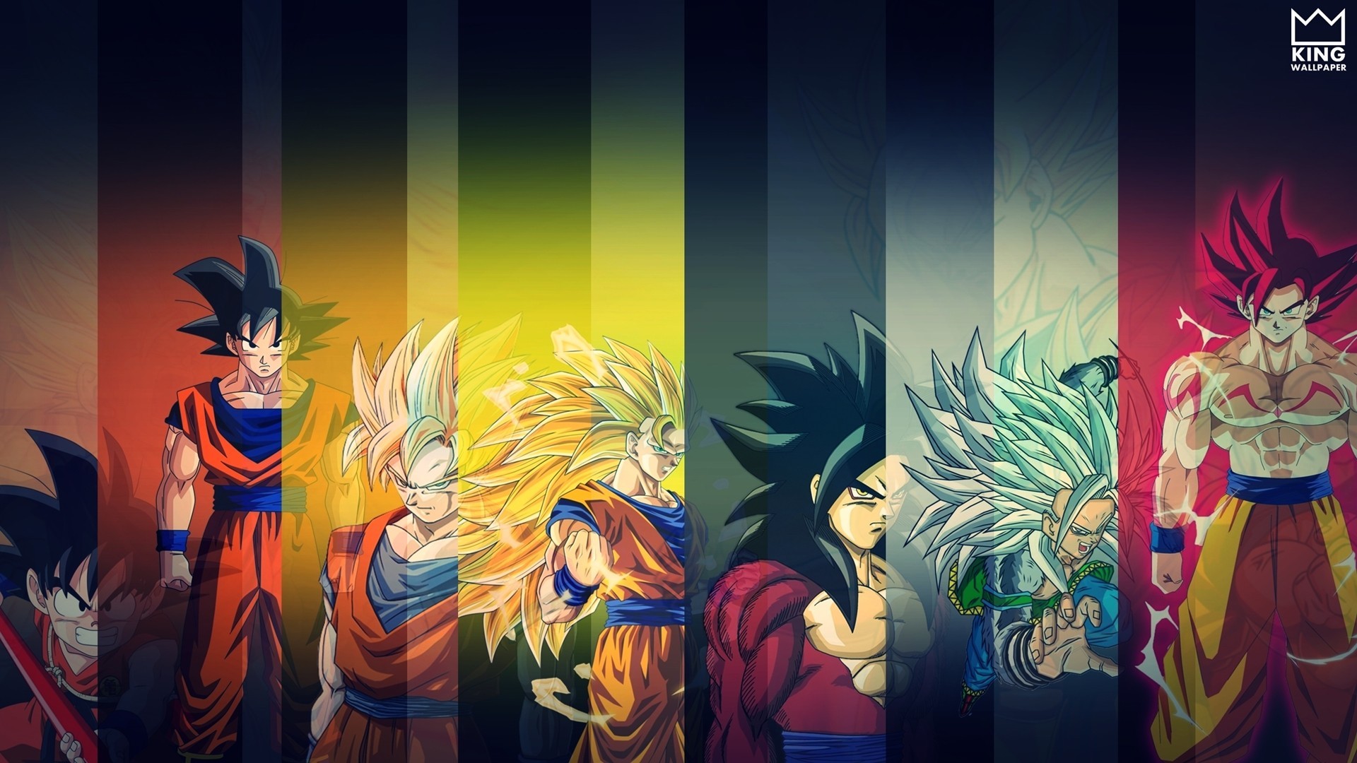 Goku Desktop Wallpaper with resolution 1920X1080 pixel. You can use this wallpaper as background for your desktop Computer Screensavers, Android or iPhone smartphones