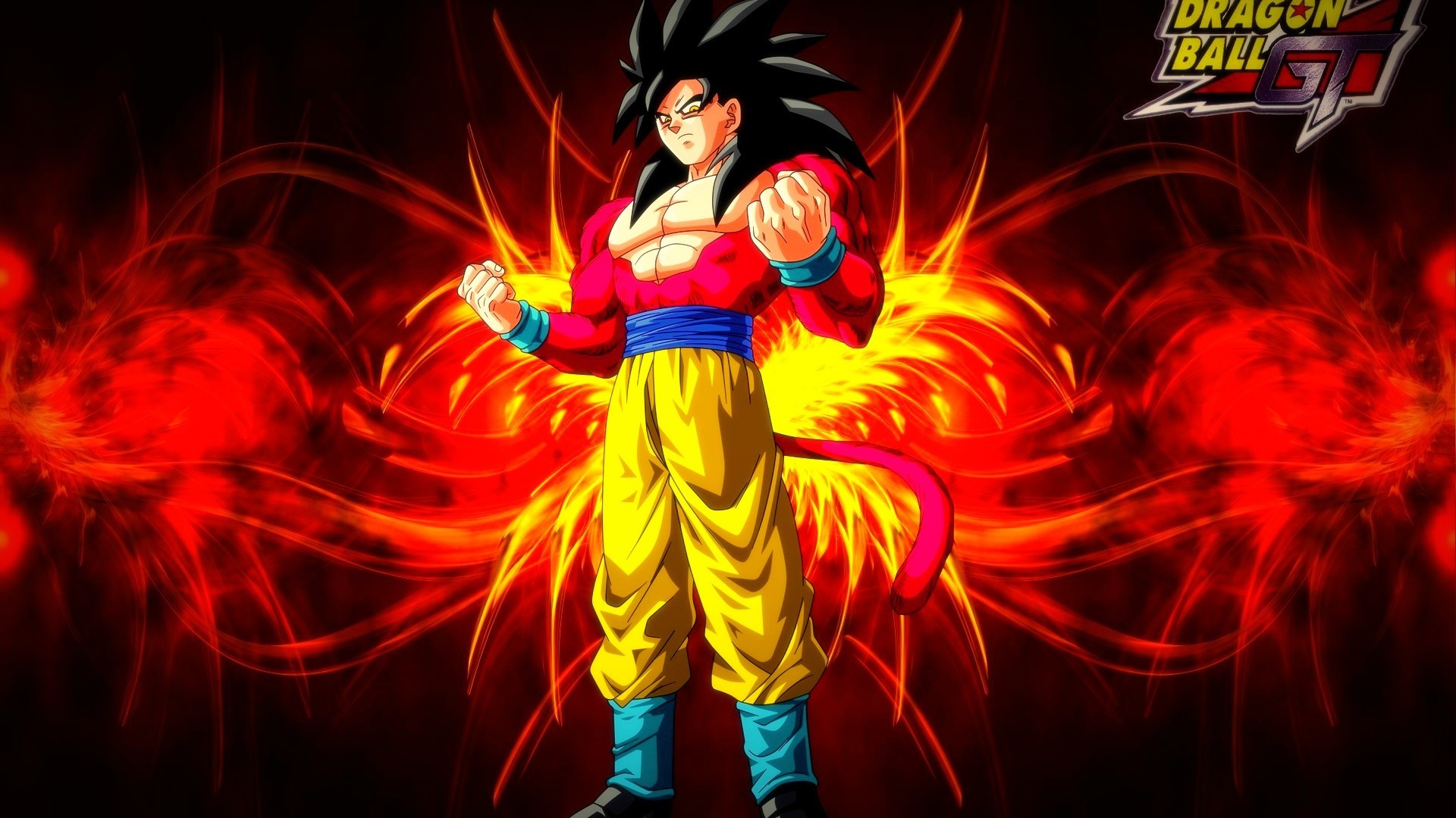 Goku SSJ4 Wallpaper with resolution 1920X1080 pixel. You can use this wallpaper as background for your desktop Computer Screensavers, Android or iPhone smartphones