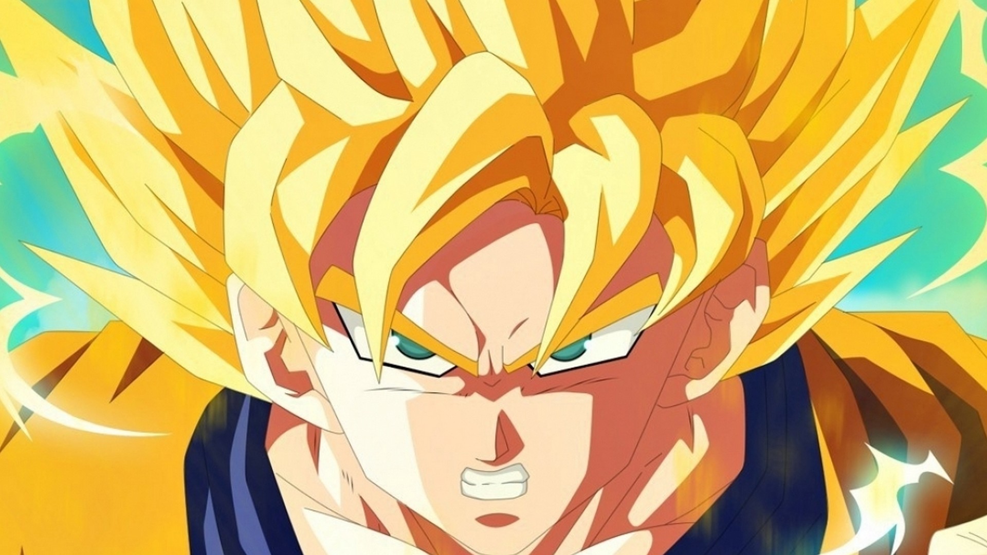 Goku Super Saiyan Desktop Backgrounds HD with image resolution 1920x1080 pixel. You can use this wallpaper as background for your desktop Computer Screensavers, Android or iPhone smartphones
