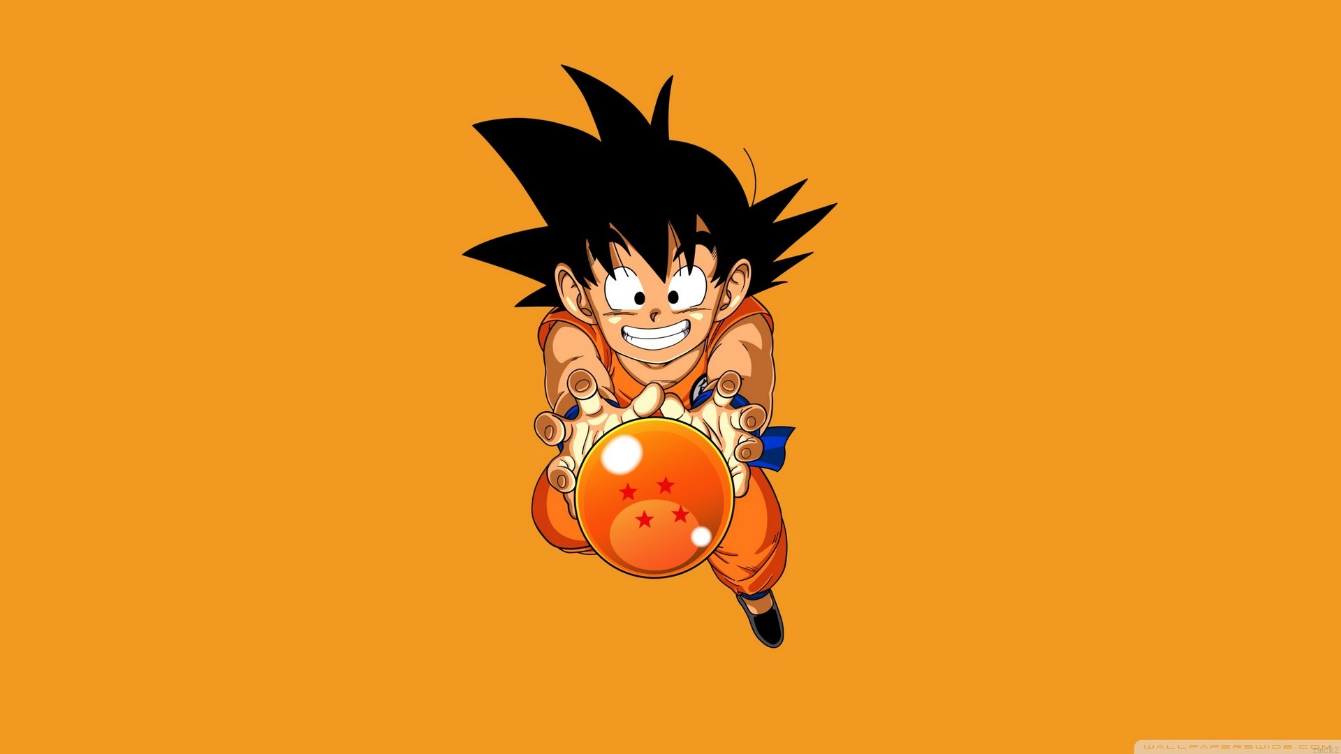 Kid Goku Desktop Wallpaper with image resolution 1920x1080 pixel. You can use this wallpaper as background for your desktop Computer Screensavers, Android or iPhone smartphones