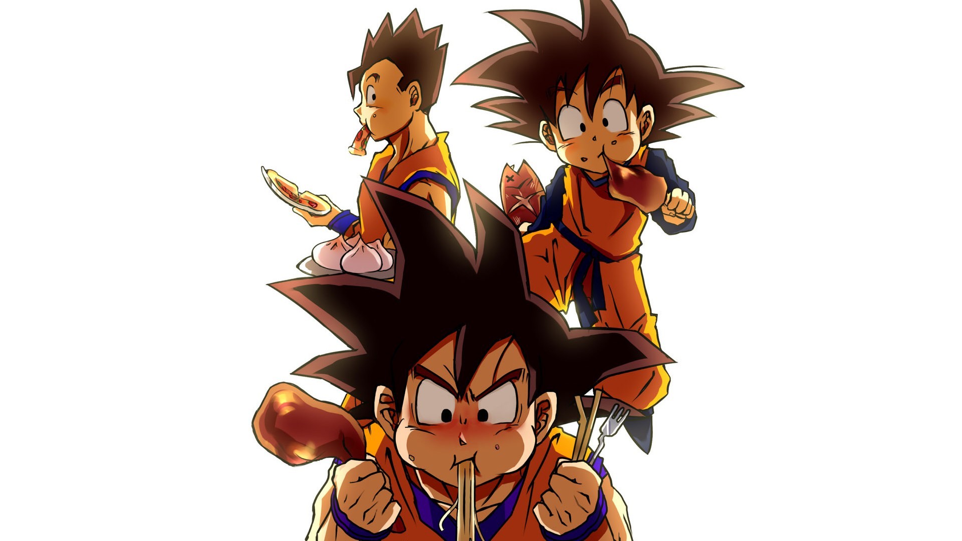 Kid Goku Wallpaper For Desktop with image resolution 1920x1080 pixel. You can use this wallpaper as background for your desktop Computer Screensavers, Android or iPhone smartphones