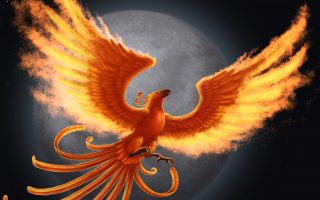 Phoenix Bird Wallpaper with resolution 1920X1080 pixel. You can use this wallpaper as background for your desktop Computer Screensavers, Android or iPhone smartphones