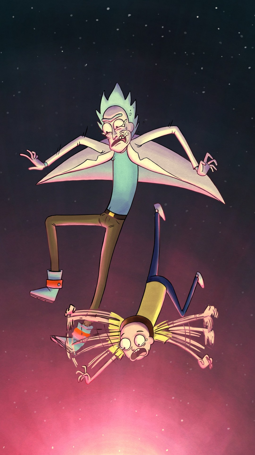 Rick and Morty HD Wallpaper For iPhone with image resolution 1080x1920 pixel. You can use this wallpaper as background for your desktop Computer Screensavers, Android or iPhone smartphones