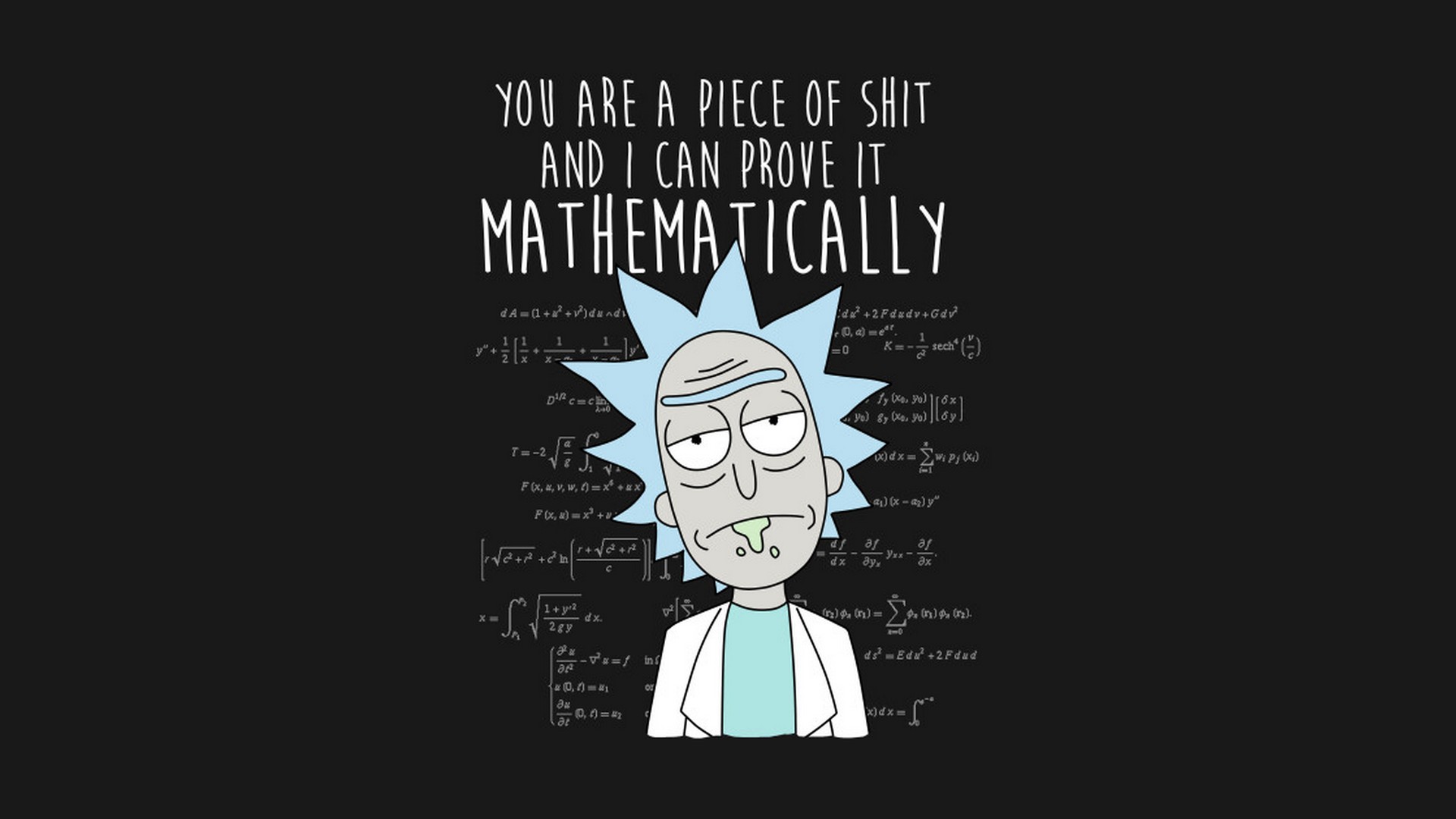 Rick and Morty Rick Desktop Wallpaper with image resolution 1920x1080 pixel. You can use this wallpaper as background for your desktop Computer Screensavers, Android or iPhone smartphones