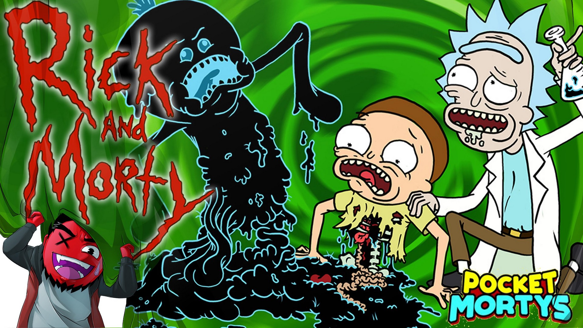 Rick and Morty Wallpaper For Desktop with image resolution 1920x1080 pixel. You can use this wallpaper as background for your desktop Computer Screensavers, Android or iPhone smartphones