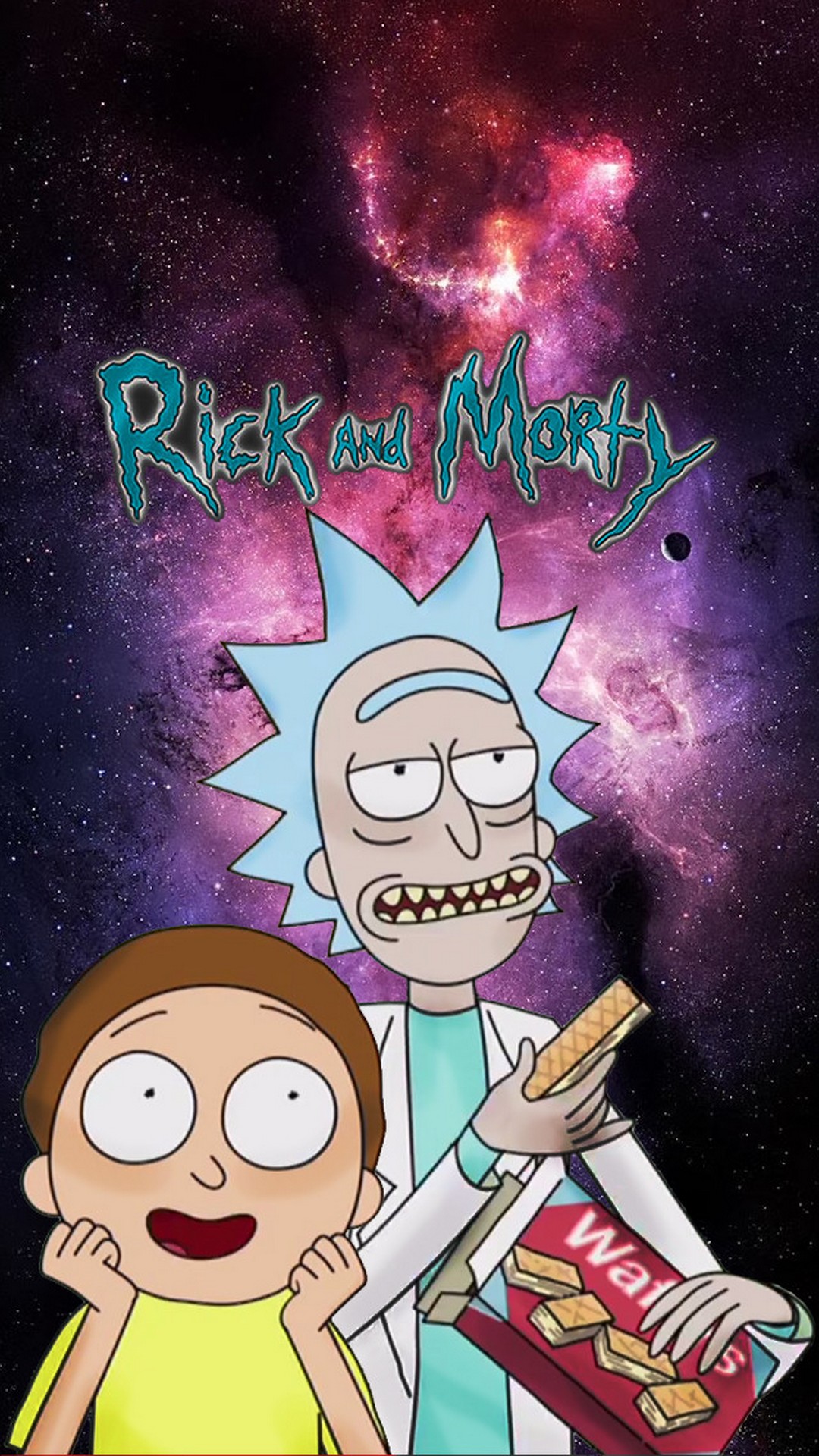 Rick and Morty iPhone 8 Wallpaper