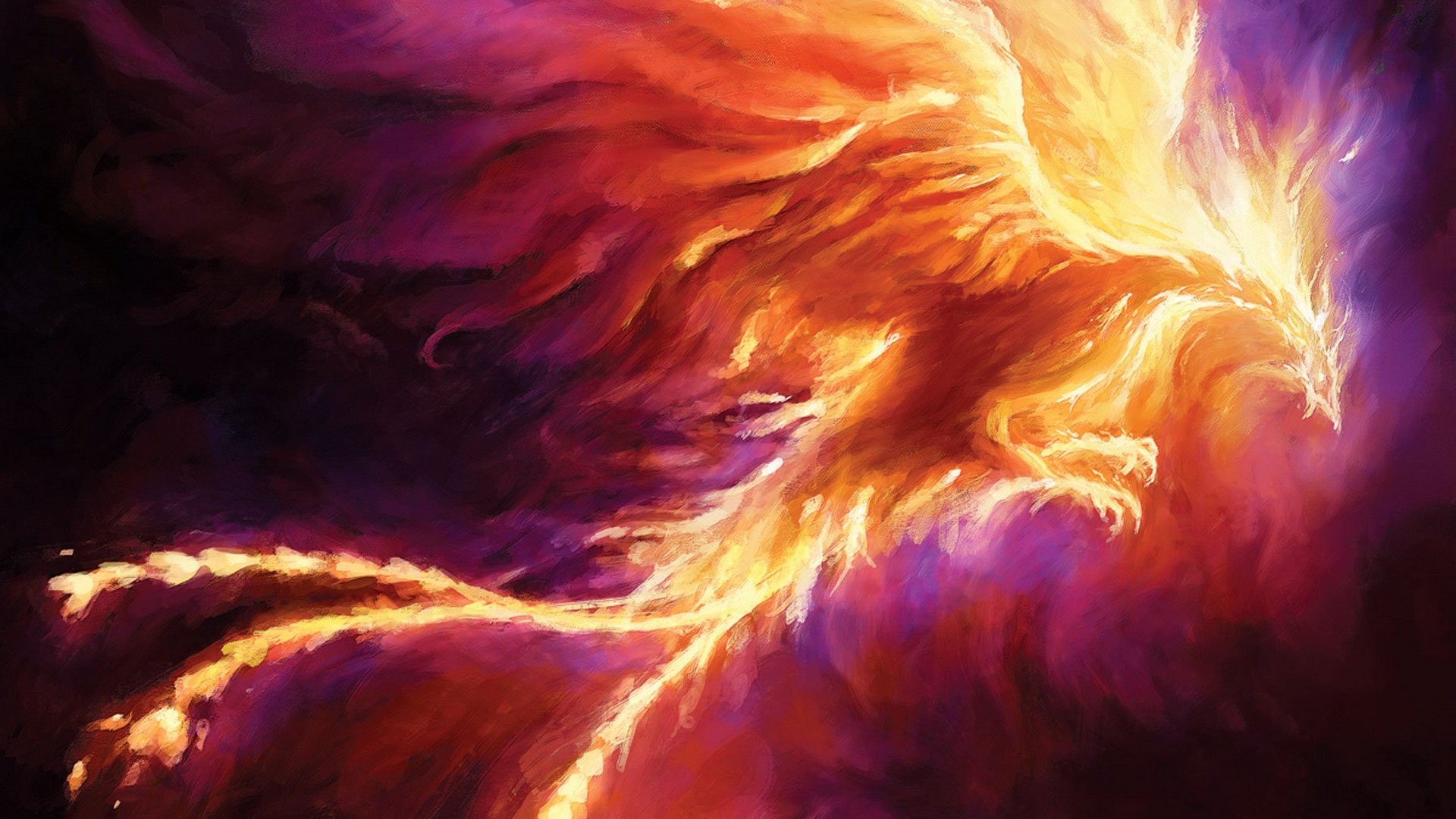 Wallpaper Dark Phoenix Desktop ~ Cute Wallpapers