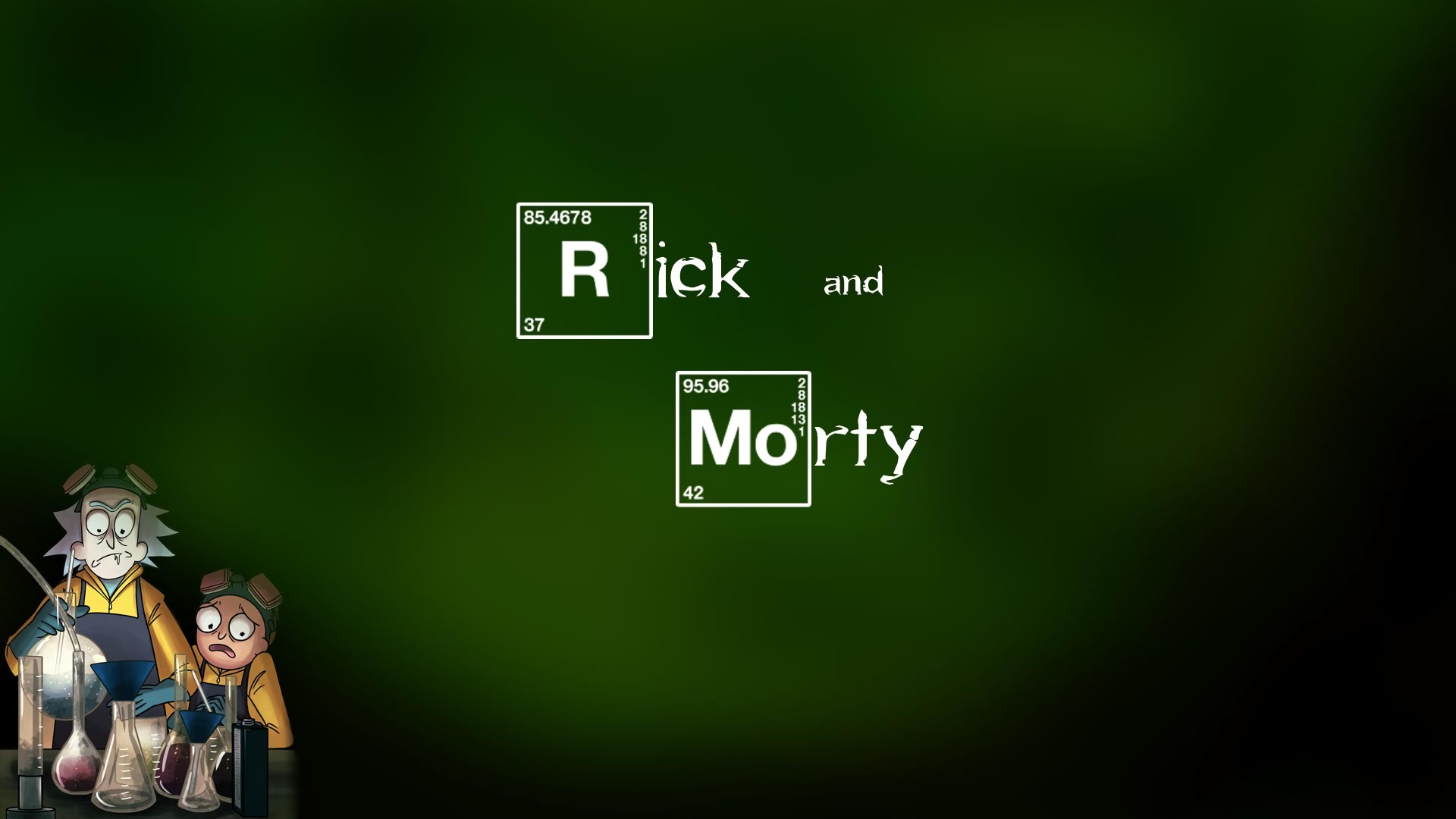 Wallpaper Rick n Morty Desktop with image resolution 1920x1080 pixel. You can use this wallpaper as background for your desktop Computer Screensavers, Android or iPhone smartphones
