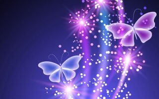 iPhone Wallpaper HD Purple Butterfly Resolution 1080x1920