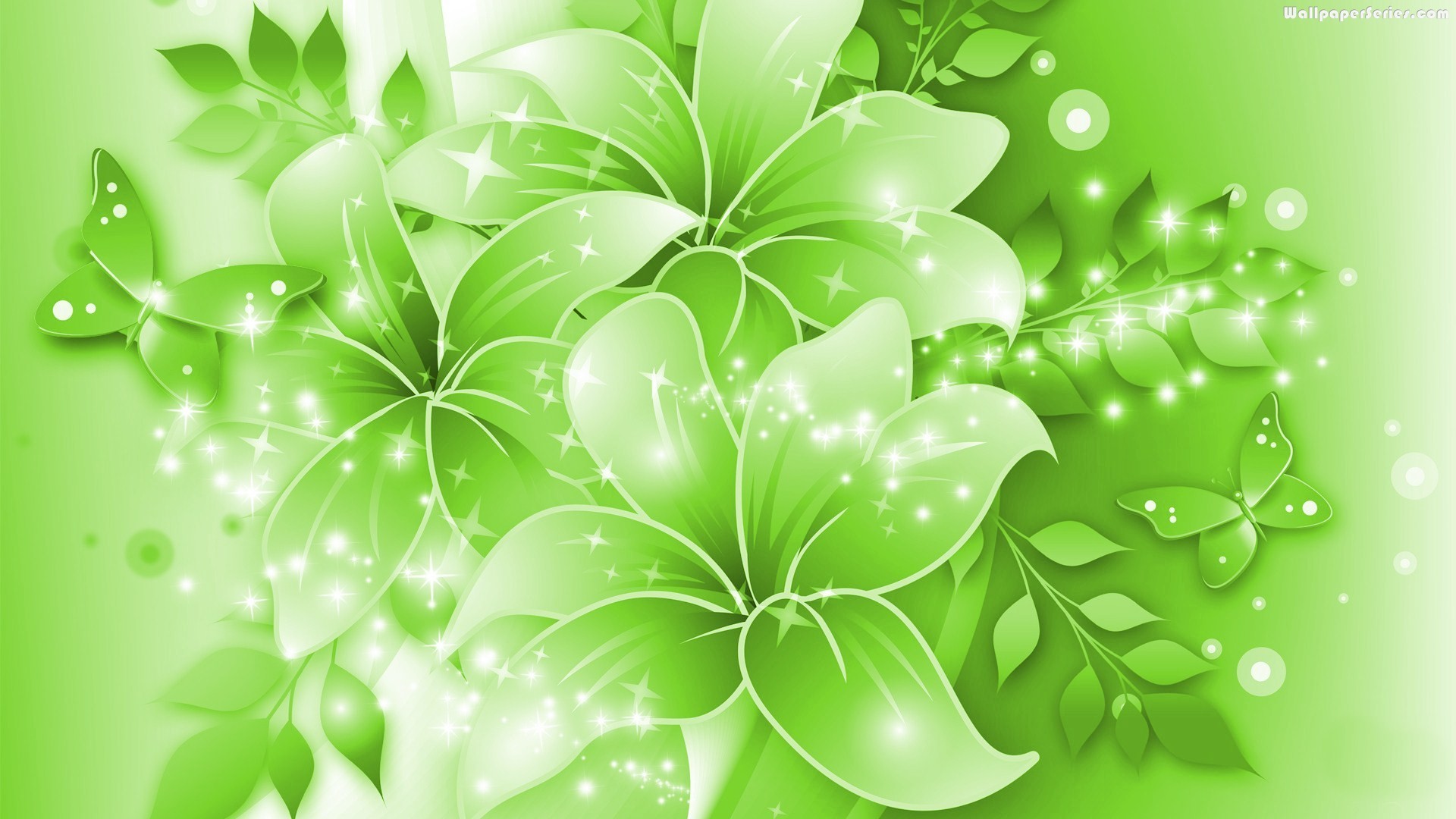 Cute Green Wallpaper ~ Cute Wallpapers