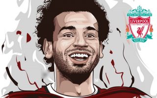 Desktop Wallpaper Mohamed Salah Liverpool with resolution 1920X1080 pixel. You can use this wallpaper as background for your desktop Computer Screensavers, Android or iPhone smartphones