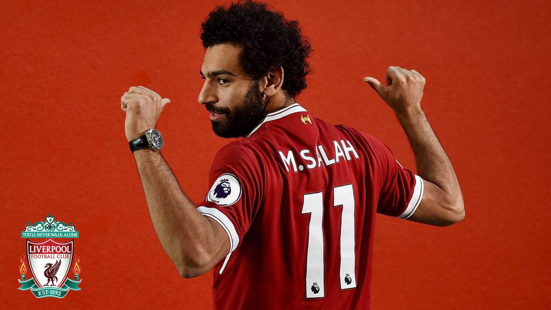 HD Mohamed Salah Liverpool Backgrounds with resolution 1920X1080 pixel. You can use this wallpaper as background for your desktop Computer Screensavers, Android or iPhone smartphones